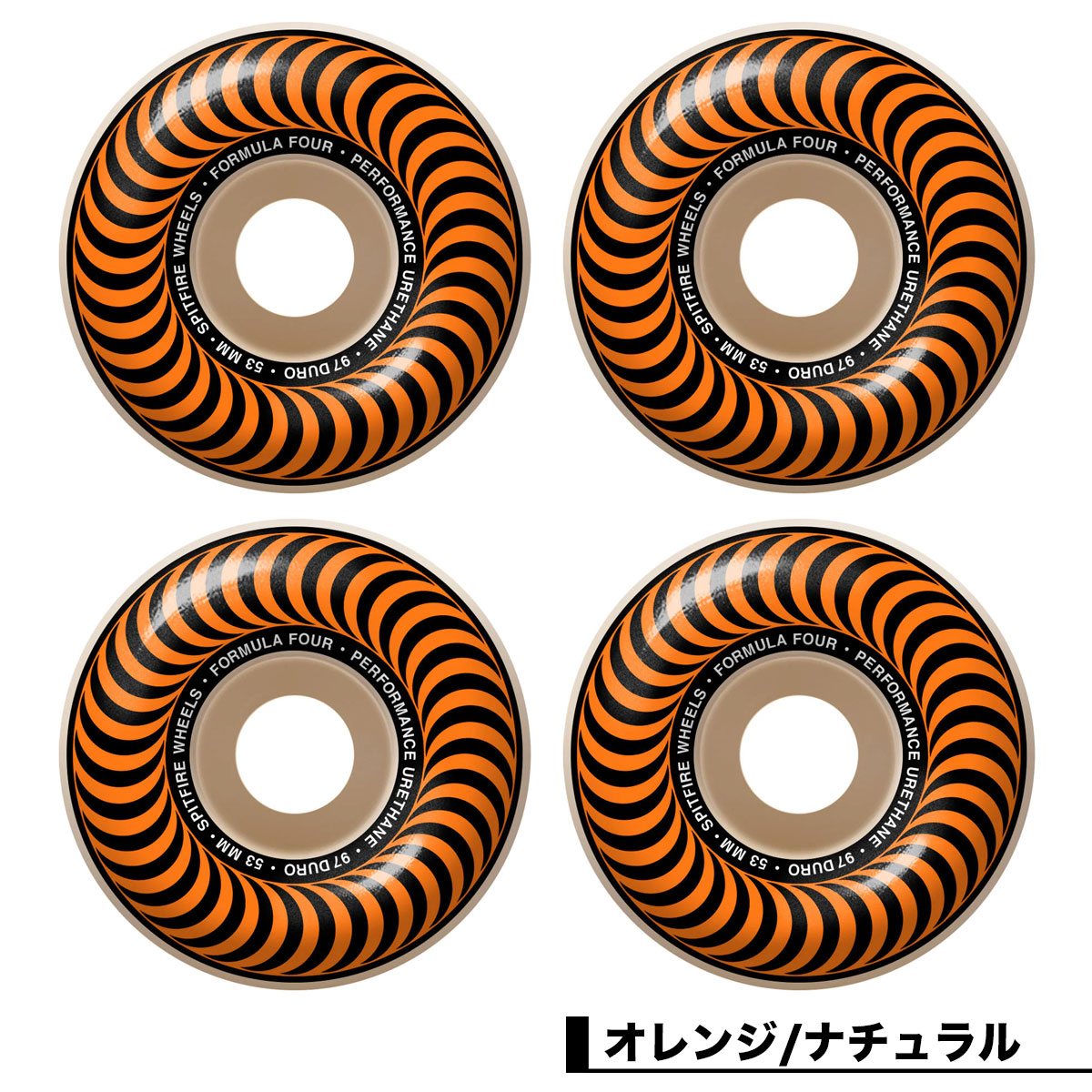 SPITFIRE WHEELS | FORMULA FOUR F4 99D CLASSIC 50 / 52 / 53 / 54mm��211101625��