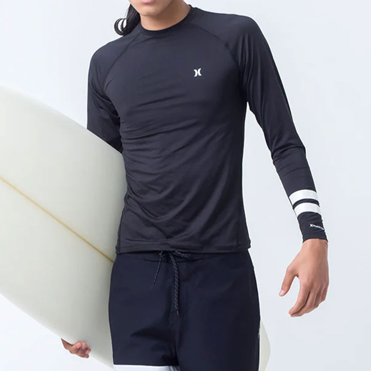 Hurley |  PHANTOM RASH BLOCK PARTY COMPRESSION LONG SLEEVE��MSRG251003��