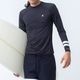 Hurley |  PHANTOM RASH BLOCK PARTY COMPRESSION LONG SLEEVE��MSRG251003��