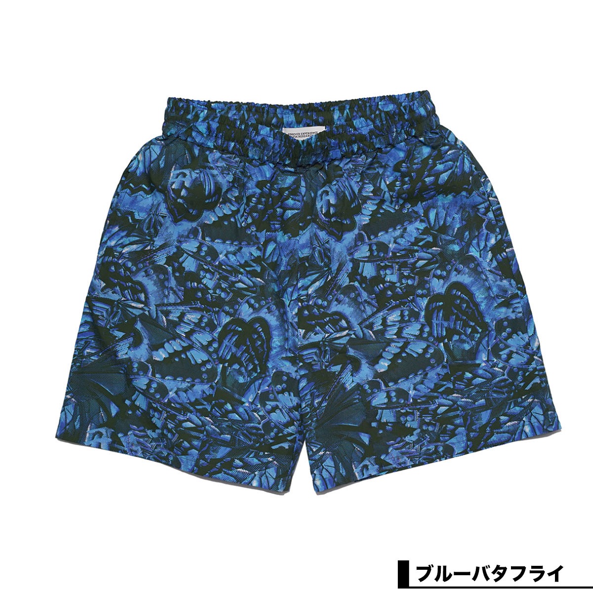 FOREVER EXPERIENCE VIA RESEARCH | BLUE BUTTERFLY SHORTS��F345��