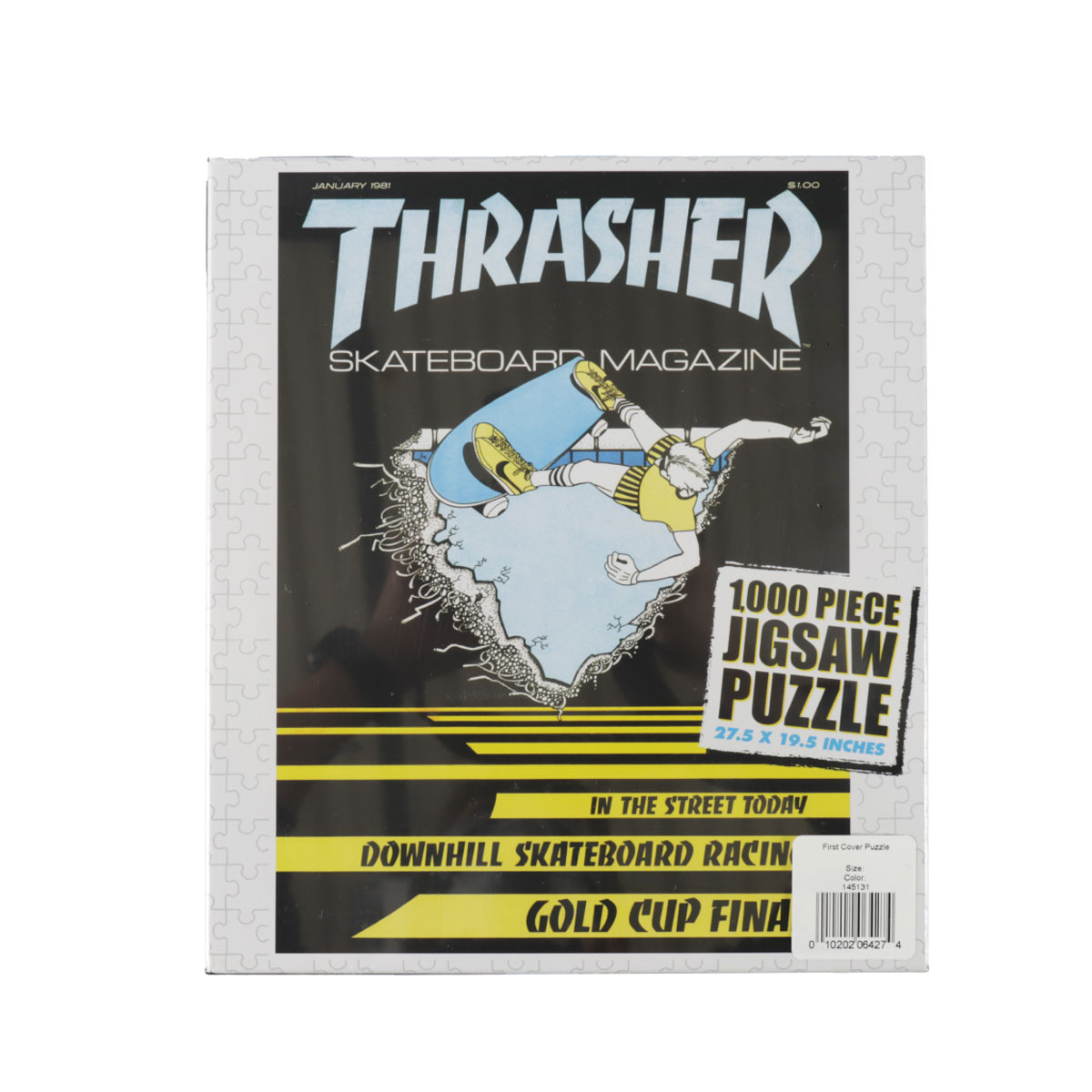 20%OFF THRASHER å㡼 ѥ ƥꥢ 27.519.5 ץ쥼  ͵֥ | FIRST COVER PAZZLE 1000 PIECE145131