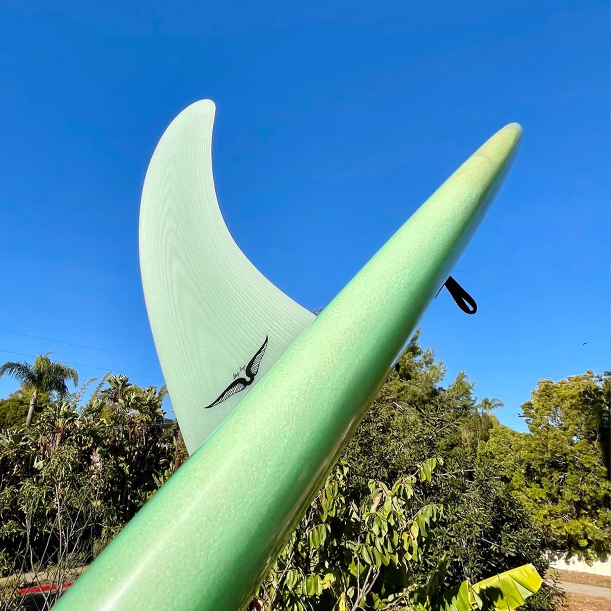 NVS FIN �ե��� �����ե��� �����եܡ��� ���󥰥�ե��� SINGLE FIN �����åץե饤 ���⡼�� 7.5inch | SINGLE FIN��SKIP FRYE��