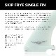 NVS FIN �ե��� �����ե��� �����եܡ��� ���󥰥�ե��� SINGLE FIN �����åץե饤 ���⡼�� 7.5inch | SINGLE FIN��SKIP FRYE��