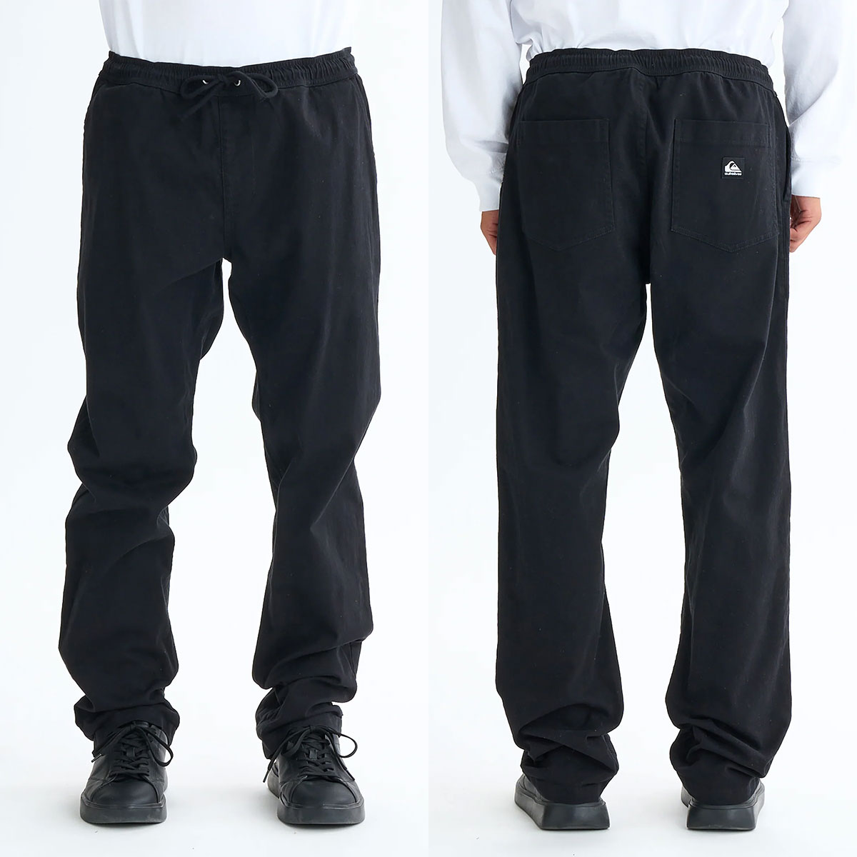 ��30%OFF ���ꥢ��󥹥������QUIKSILVER �����å�����С� ���  �ѥ�� �ܥȥ� ���ȥ�å� �������ȥ��� ��3�� M L �����ե��� �͵� �֥��� ���� | TAXER REGULAR TWILL PANT��EQYNP03328��