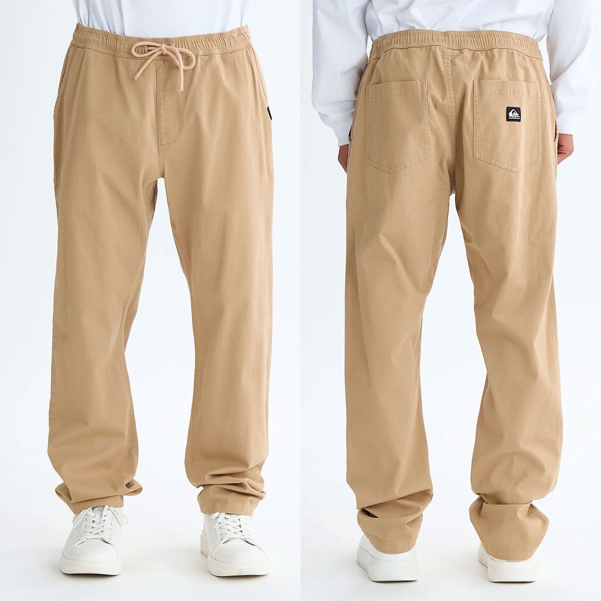 ��30%OFF ���ꥢ��󥹥������QUIKSILVER �����å�����С� ���  �ѥ�� �ܥȥ� ���ȥ�å� �������ȥ��� ��3�� M L �����ե��� �͵� �֥��� ���� | TAXER REGULAR TWILL PANT��EQYNP03328��