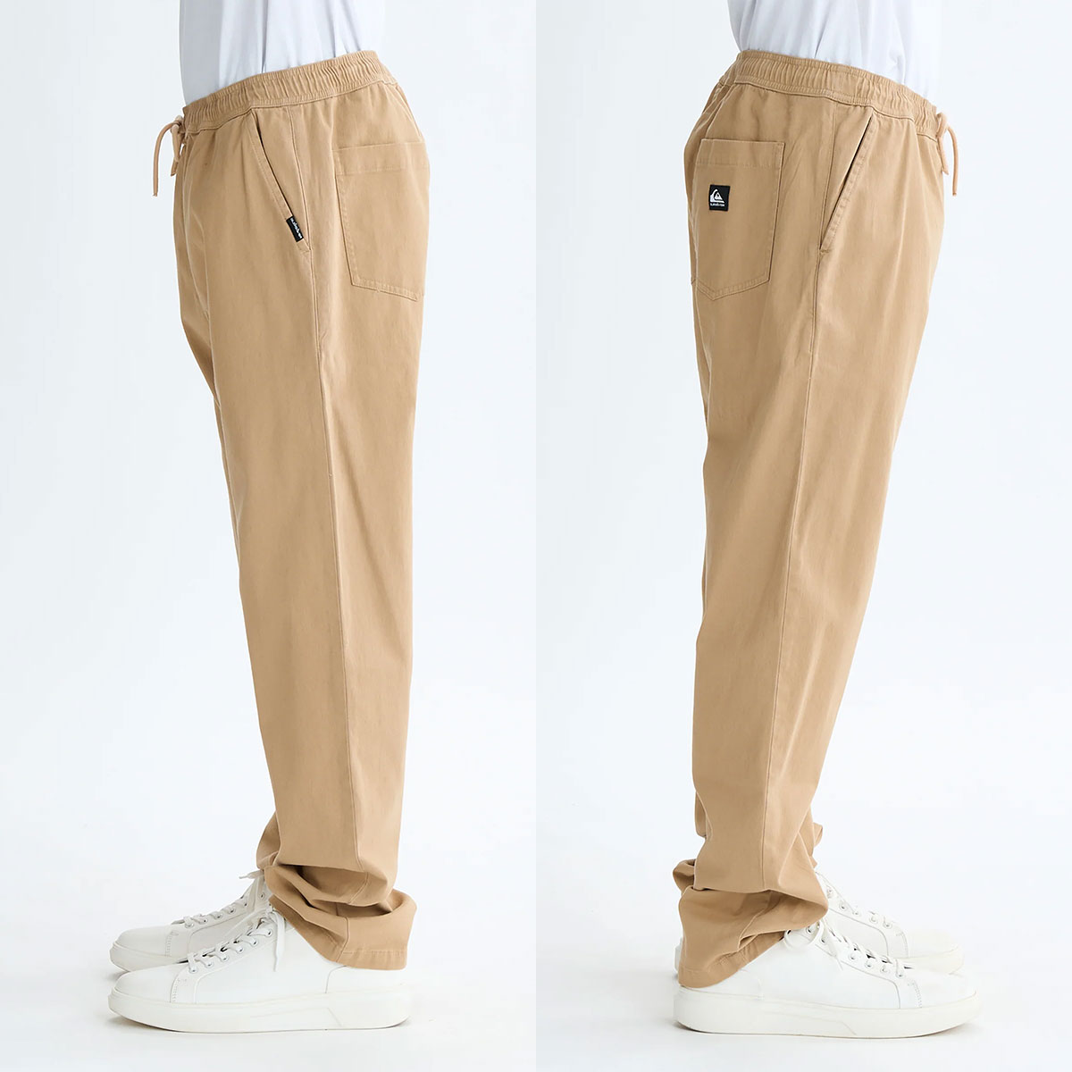 ��30%OFF ���ꥢ��󥹥������QUIKSILVER �����å�����С� ���  �ѥ�� �ܥȥ� ���ȥ�å� �������ȥ��� ��3�� M L �����ե��� �͵� �֥��� ���� | TAXER REGULAR TWILL PANT��EQYNP03328��