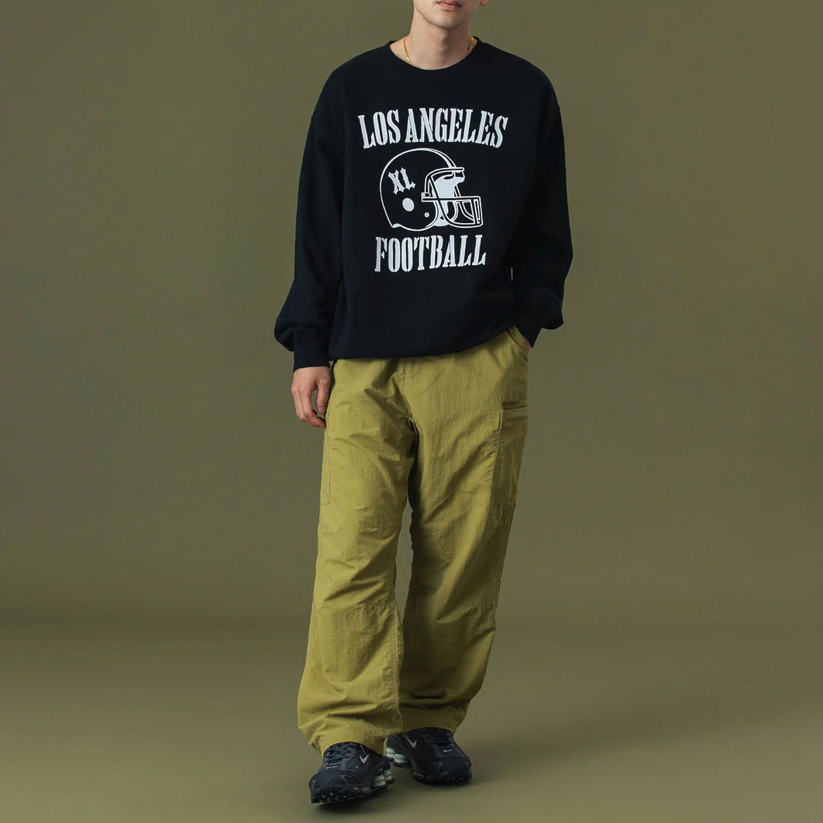 ��30%OFF ������ۥ������ȥ�顼�� ��� �������å� �ȥ졼�ʡ� �ȥåץ� ����ե� M L ���ȥ꡼�� �͵��֥��� XLARGE ���� 2025 ���� | LA FOOTBALL CREWNECK SWEATSHIRT��101253012013��