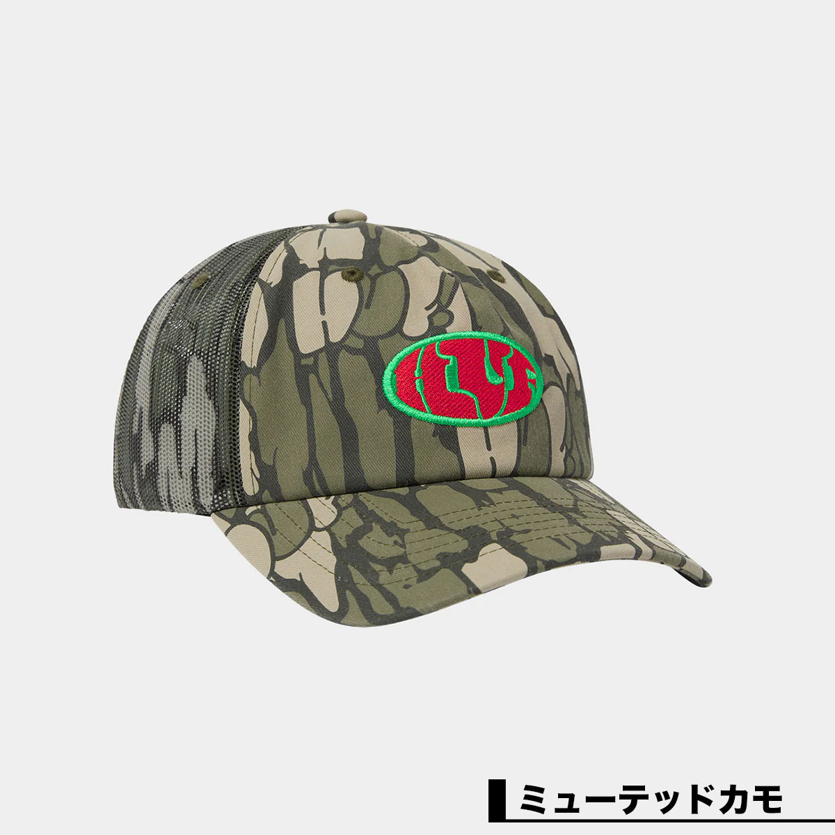 HUF �ϥ� ����å� ˹�� ����ե顼������ ��� ��ǥ����� �������ȥܡ��� ���������� �͵��֥��� ���� ���� 2025 | WARPED CAMO TRUCKER HAT��HT00908��