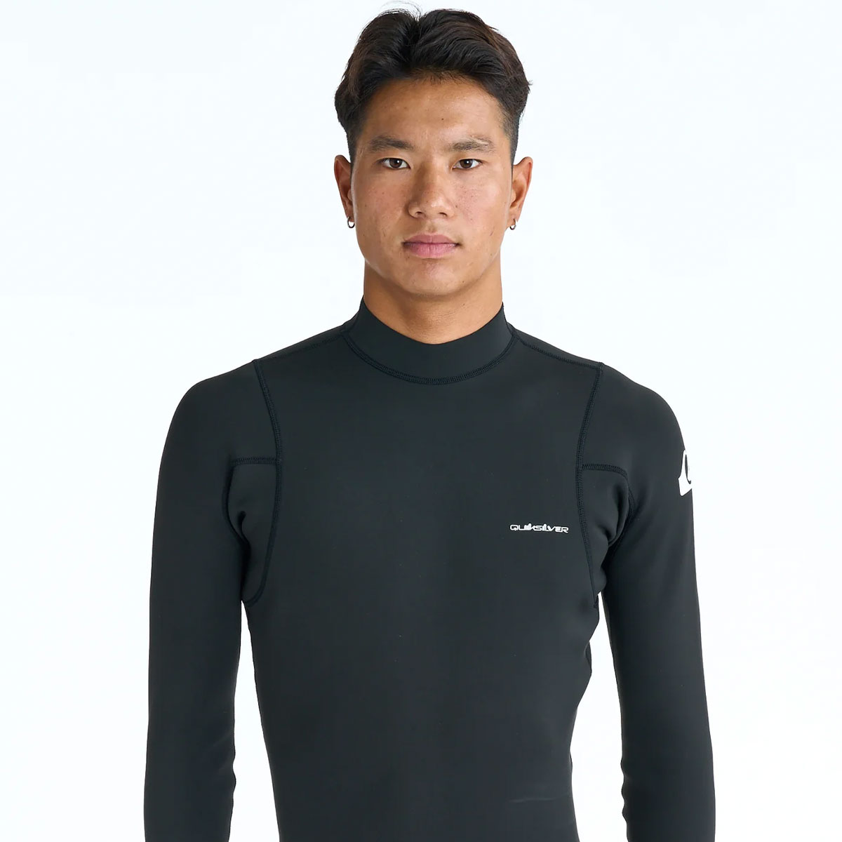 ��6/7(��)�ޤǡ�15,000��(�ǹ�)�ʾ太�㤤�夲�ǥ����åȥХå��ץ쥼��ȡ�QUIKSILVER | EVERYDAY SESSIONS 1.0mm LS TOP FLOCK��QWT261712��wmz