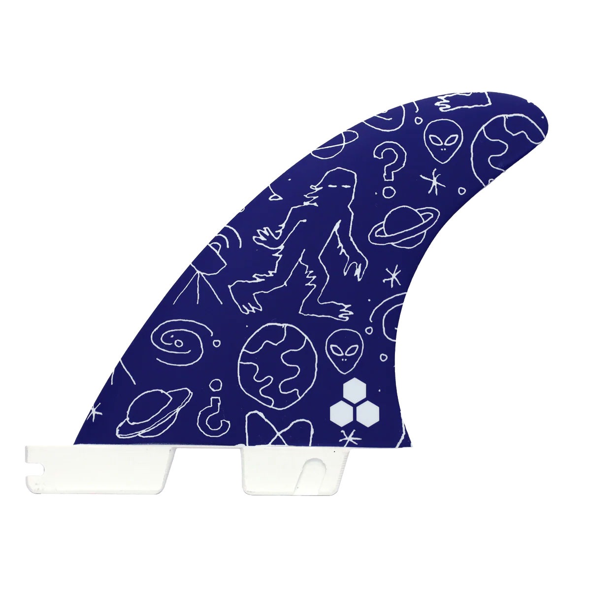 FCS2 | FCS II Channel Islands Solution PC Quad Rear Fin Set��FCIM-PC05-MD-RS-R / FCIL-PC05-LG-RS-R��