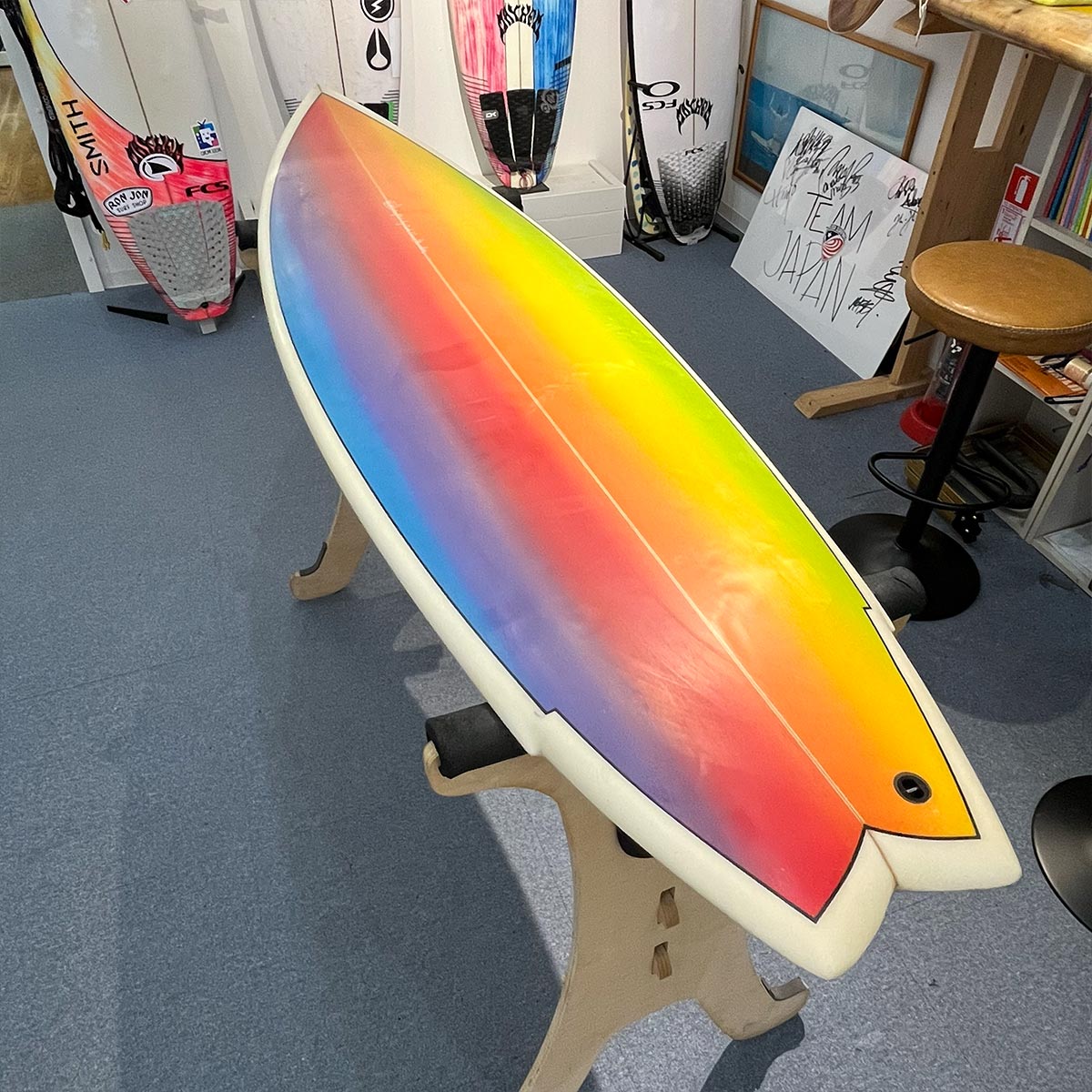 ��USED BOARD��Dick Van Straalen SURFBOARD | TWIN FIN��used513��(JACK����������)