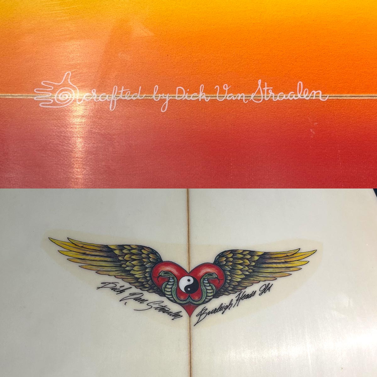 ��USED BOARD��Dick Van Straalen SURFBOARD | TWIN FIN��used513��(JACK����������)