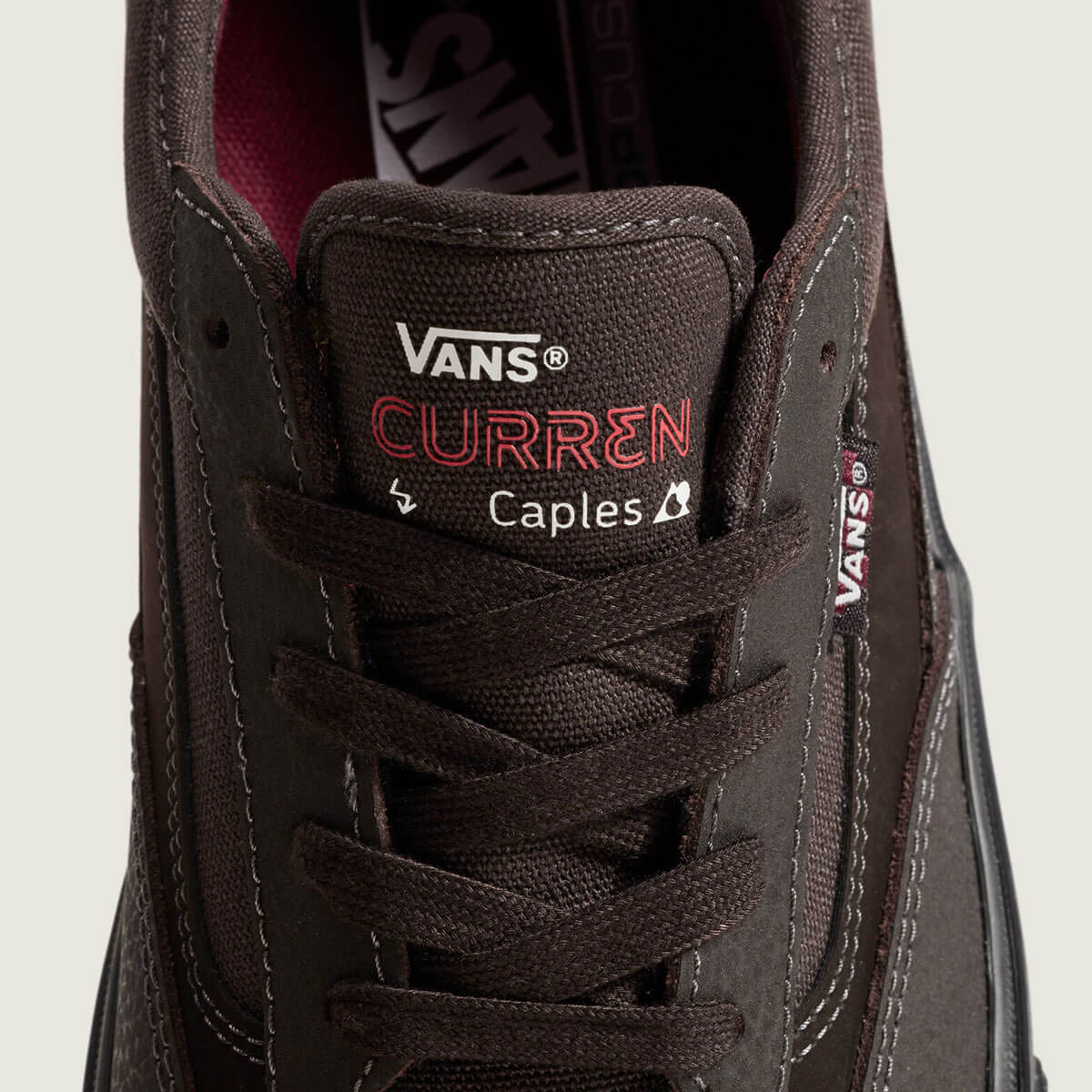 VANS ������ �Х� ���ˡ����� ��� ����󡦥����ץ륺 �饷���ͥ��㡼��ǥ� 26.0 26.5 27.0 27.5 28.0cm �֥饦�� �������塼 ���������� �͵��֥��� ���� | Skate Curren Caples��VN000D85DRB��