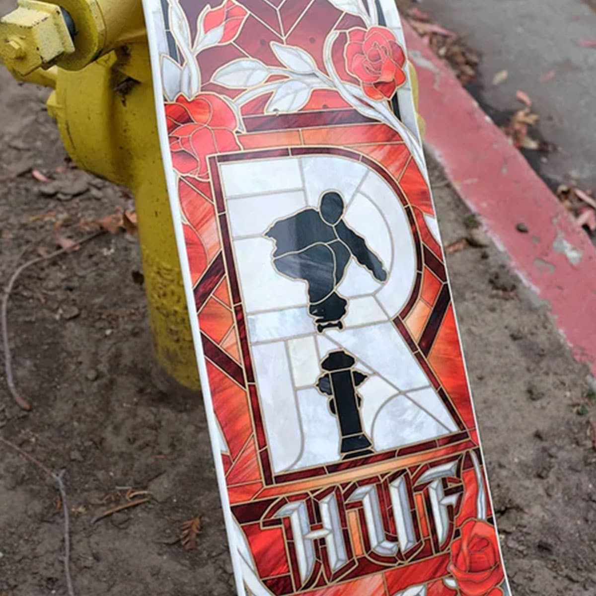 �ꥢ�� �������ȥܡ��� �����ܡ� �ǥå� 8.38 / 8.5inc �������ȥǥå� ���������ϥեʥ���� �͵��֥��� REAL SKATEBOARD | HUF CATHEDRAL��10021ZZ061HU08��