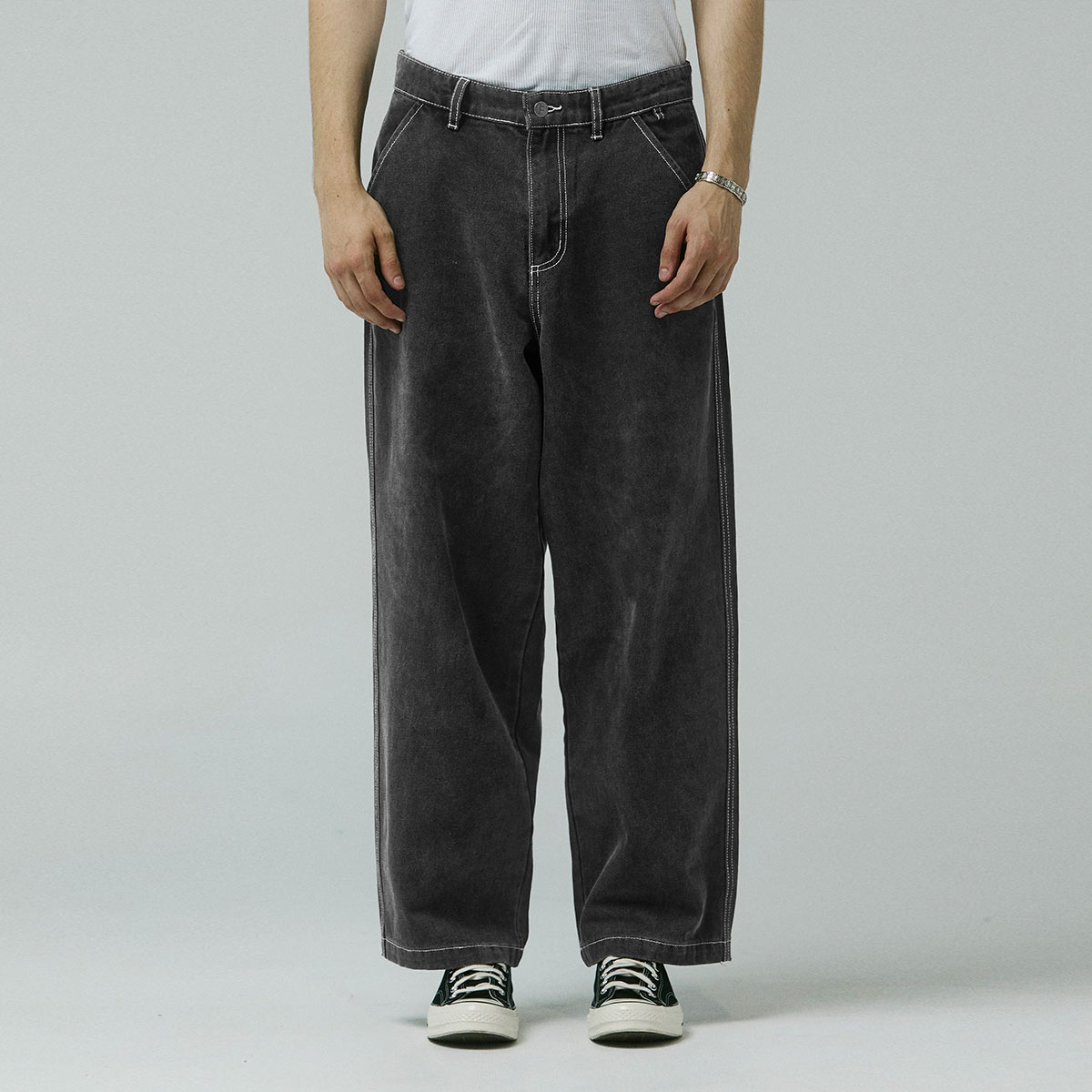 �ե����ޡ� ��� �ǥ˥�ѥ�� 30 32inchi �����ե��� �����ȥɥ� ���ȥ꡼�� �͵� �֥��� FORMER ���� | REYNOLDS FLATLINE DENIM PANT��FPA-25303��