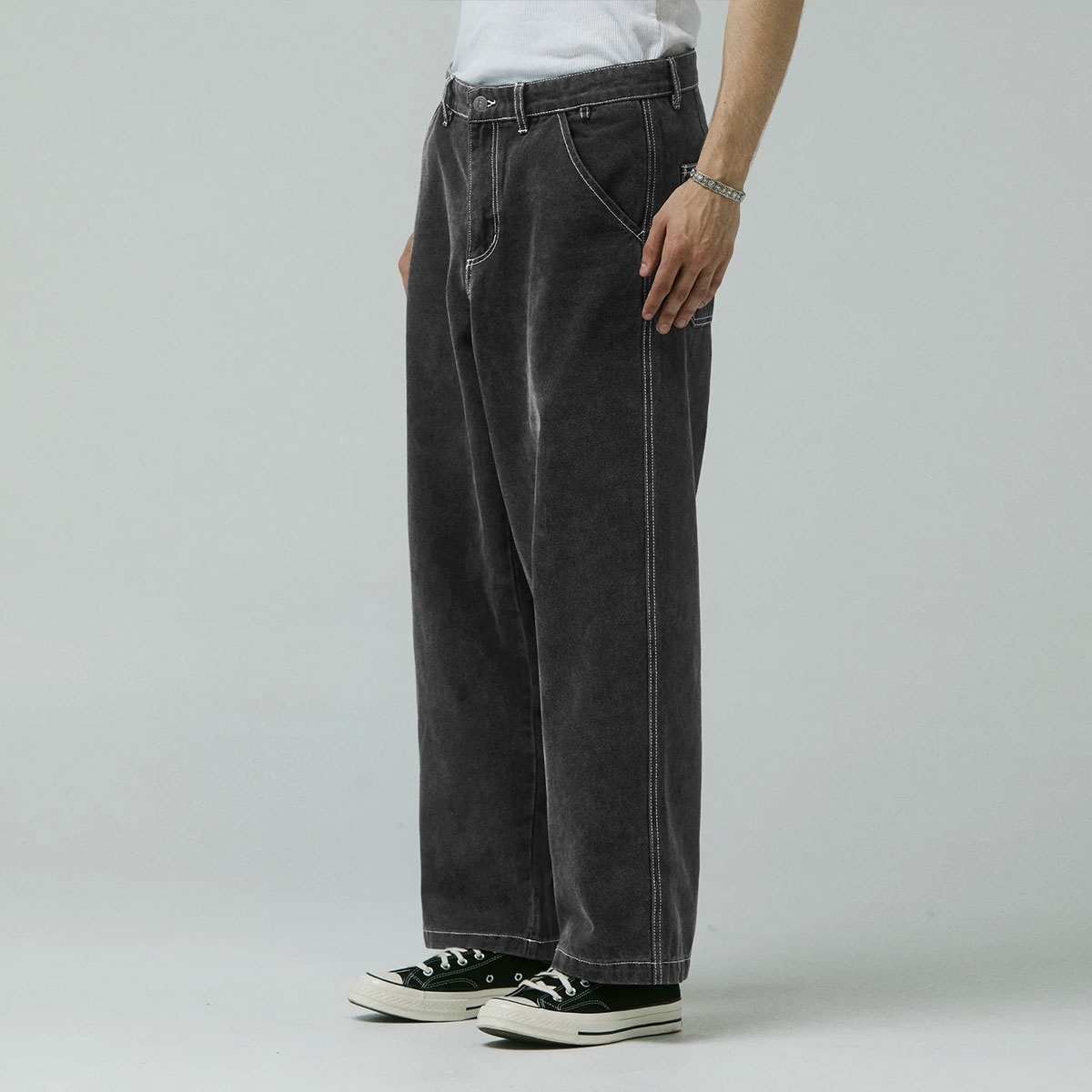 �ե����ޡ� ��� �ǥ˥�ѥ�� 30 32inchi �����ե��� �����ȥɥ� ���ȥ꡼�� �͵� �֥��� FORMER ���� | REYNOLDS FLATLINE DENIM PANT��FPA-25303��