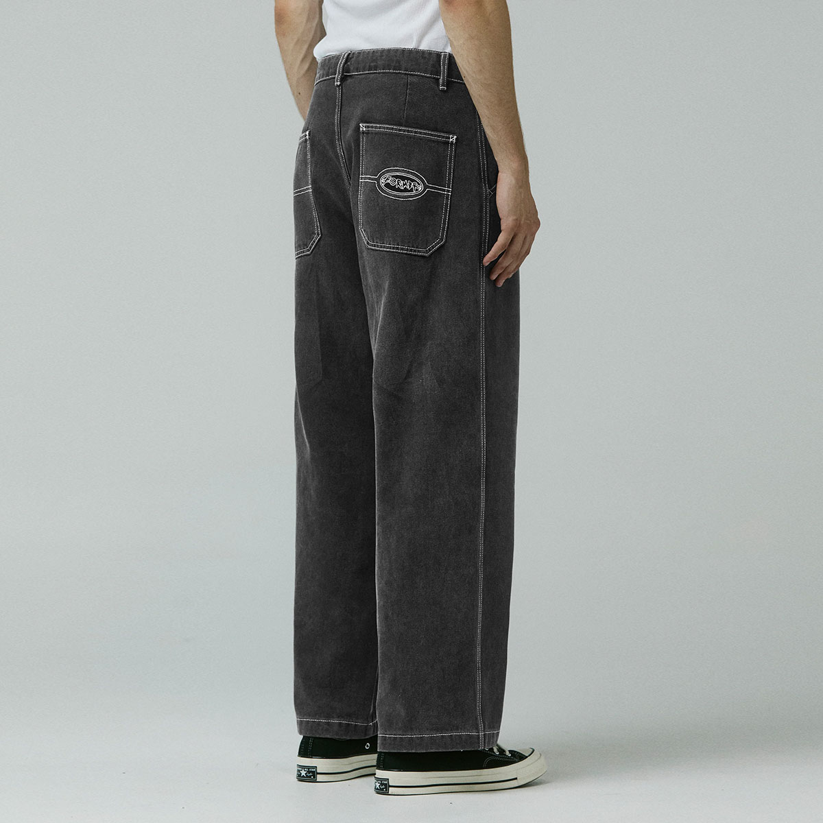 �ե����ޡ� ��� �ǥ˥�ѥ�� 30 32inchi �����ե��� �����ȥɥ� ���ȥ꡼�� �͵� �֥��� FORMER ���� | REYNOLDS FLATLINE DENIM PANT��FPA-25303��