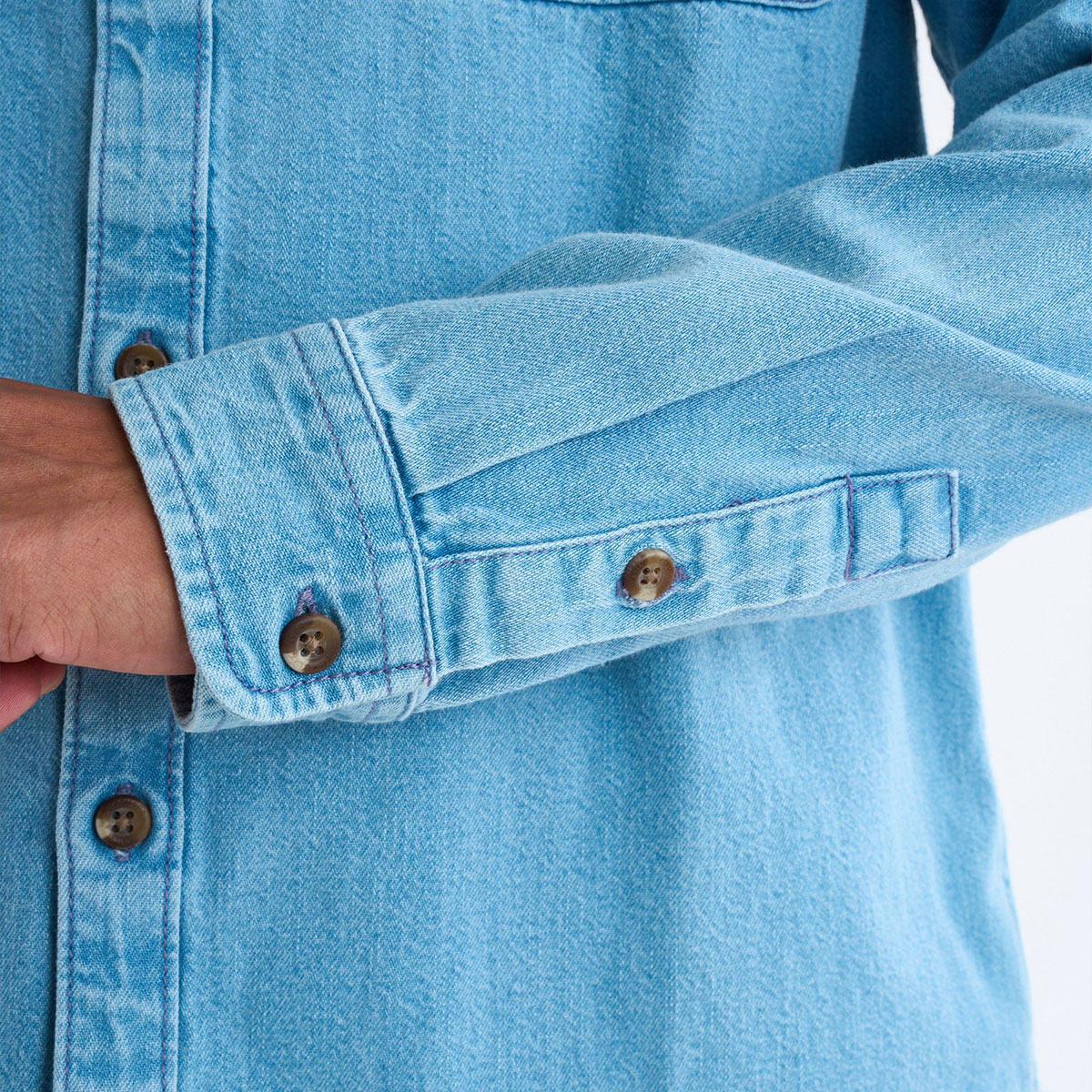 ��30%OFF ���ꥢ��󥹥������QUIKSILVER �����å�����С� ��� Ĺµ �ǥ˥ॷ��� ���� ����ץ� �ݥ��å� M L �����ե��� �͵� �֥��� ���� | BOZEMAN DENIM LS SHIRT��EQYWT04644��