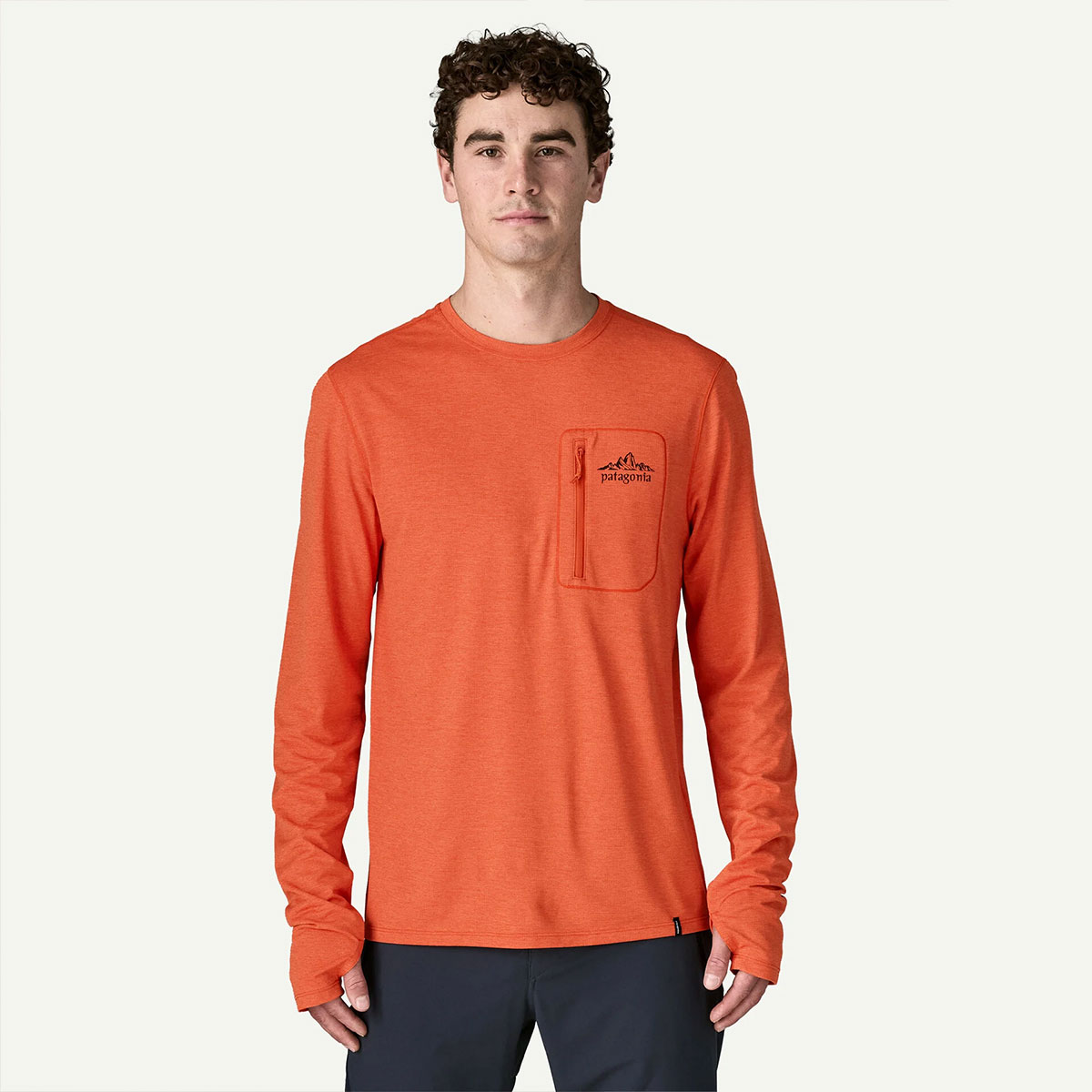 Patagonia  | Men's Long-Sleeved Capilene Cool Sun Shirt - Cloud Crag Crest��44933��