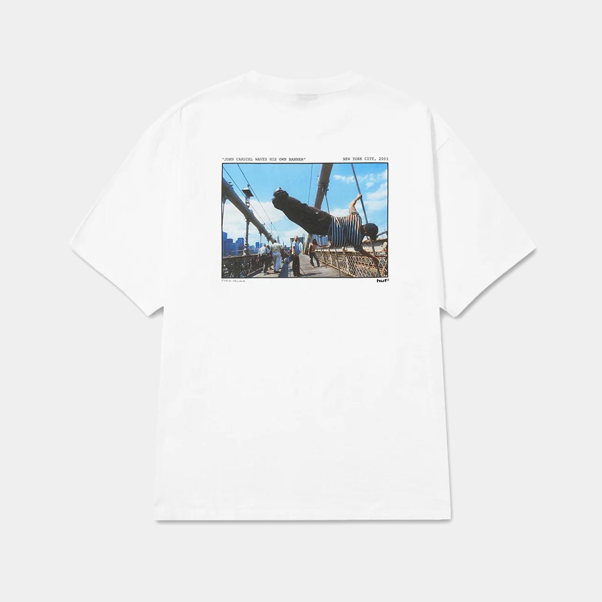 HUF  | TAKING THE LEAP TEE��TS02792��