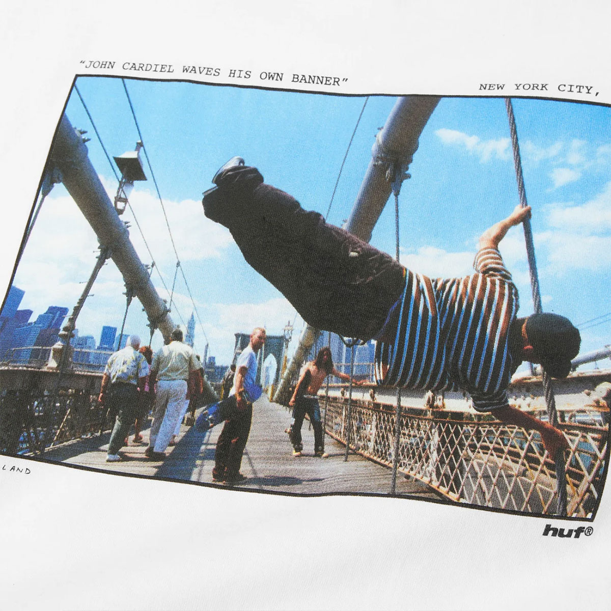HUF  | TAKING THE LEAP TEE��TS02792��