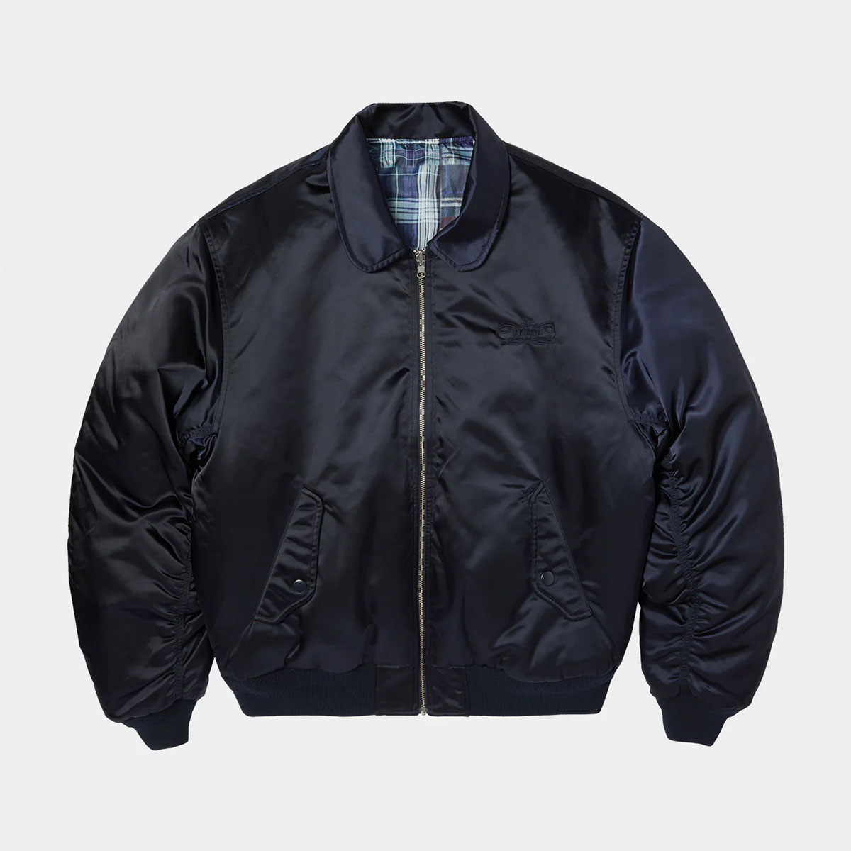 �ڿ��ե������HUF �ϥ� ���㥱�å� ��������  ��� ��ǥ����� ��С����֥�  L �������ȥܡ��� ���������� �͵��֥��� ���� ���� 2025 | CLOTHIERS REVERSIBLE FLIGHT JACKET��JK00491��