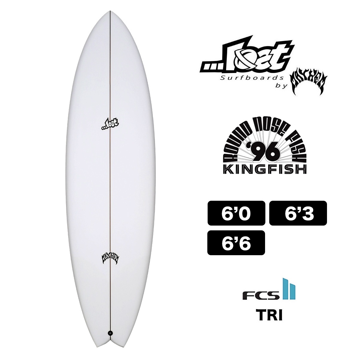 LOST Surfboards by Mayhem | RNF 96 KING FISH