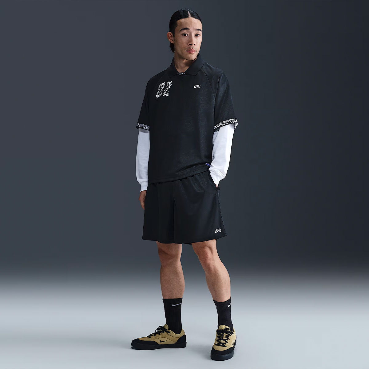 NIKE SB �ʥ��������ӡ� �ʥ���sb ��� ���硼�ȥѥ�� Dri-FIT �֥�å� M L XL �����ܡ� ���������� �͵� �֥��� nikesb | AS U DF JACQ SPORTS S��HJ2968-010��