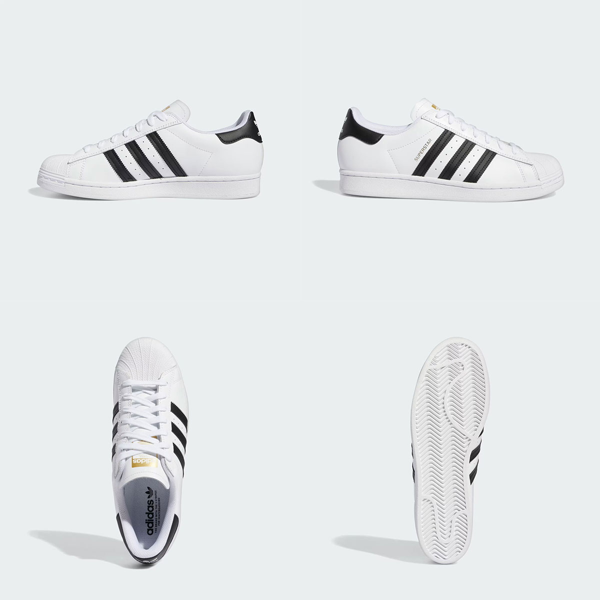 ���ǥ����� ���ˡ����� ��� �����ѡ������� �֥�å� �ۥ磻�� 24.0 26.0 26.5 27.0 27.5 28.0cm �������塼 ���������� �͵��֥������� adidas skateboarding | SUPERSTAR ADV��GW6931��