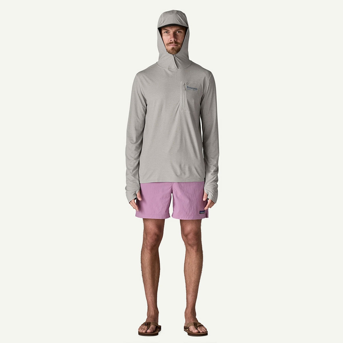 Patagonia| Men's Capilene Cool Sun Hoody - Water People Banner��44936��