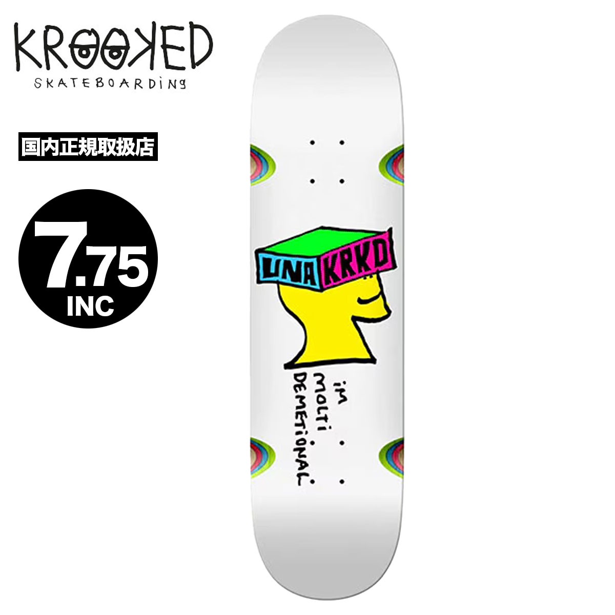 KROOKED | UNA FARRAR MOLTI DEMETIONAL 7.75inch��10023ZZ096UN08��