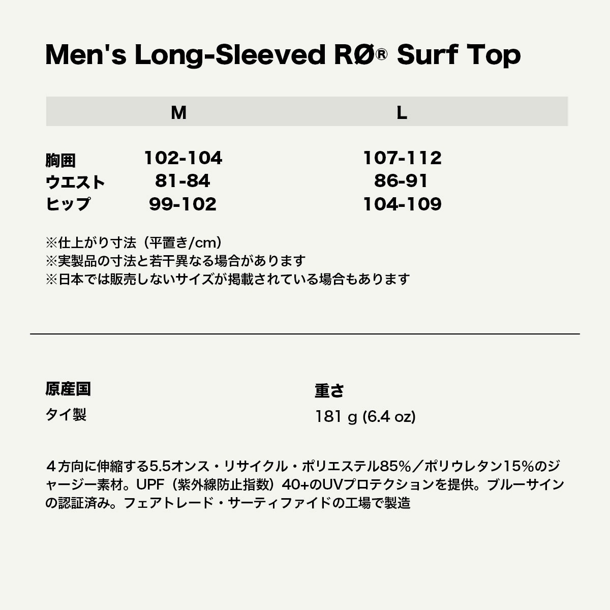 Patagonia | Men's Long-Sleeved R0 Surf Top��86141��