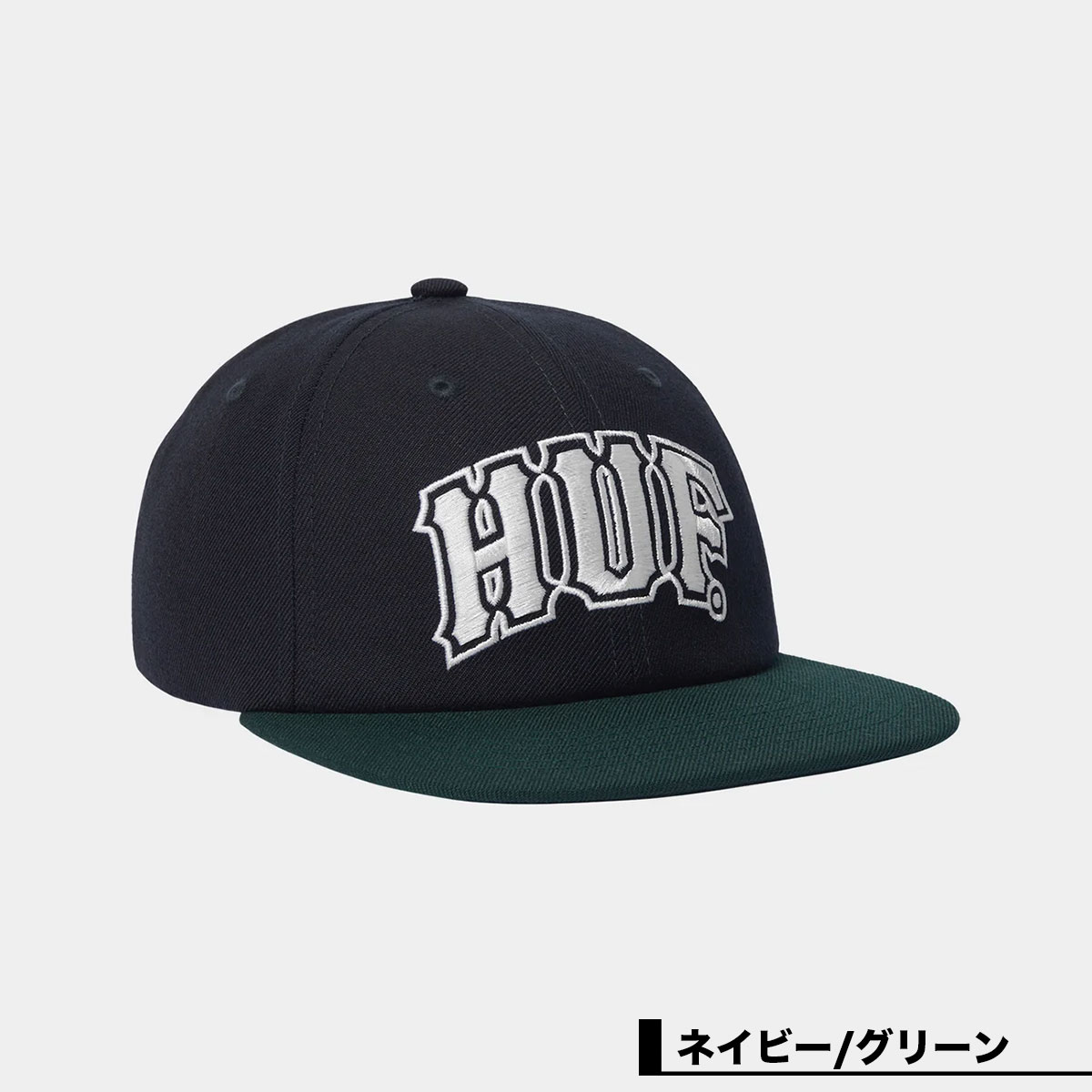 HUF  | CLASSIC ARCH BRUSHED SNAPBACK��HT00981��