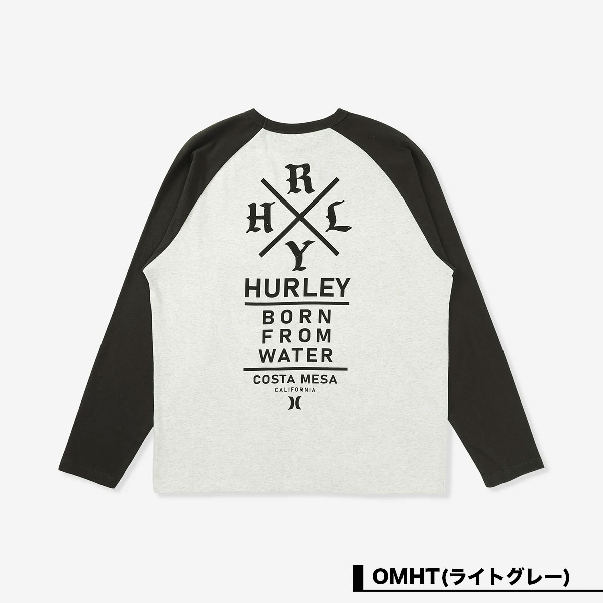 HURLEY | HRLY RAGLAN OVERSIZED LONG SLEEVE TEE��MCLS262032��