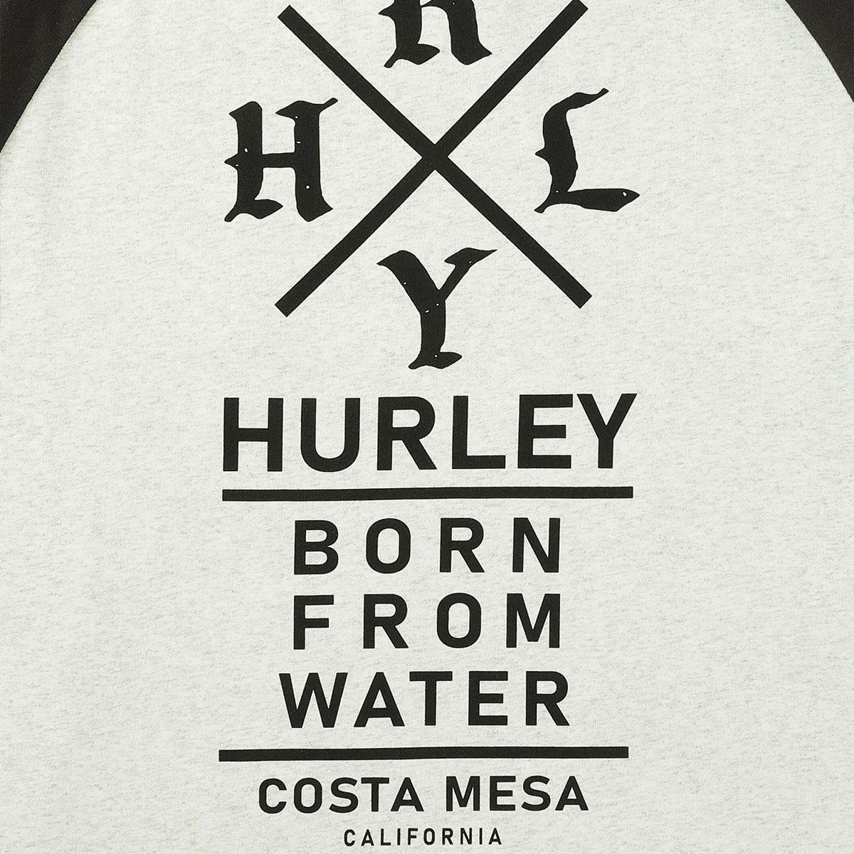 HURLEY | HRLY RAGLAN OVERSIZED LONG SLEEVE TEE��MCLS262032��