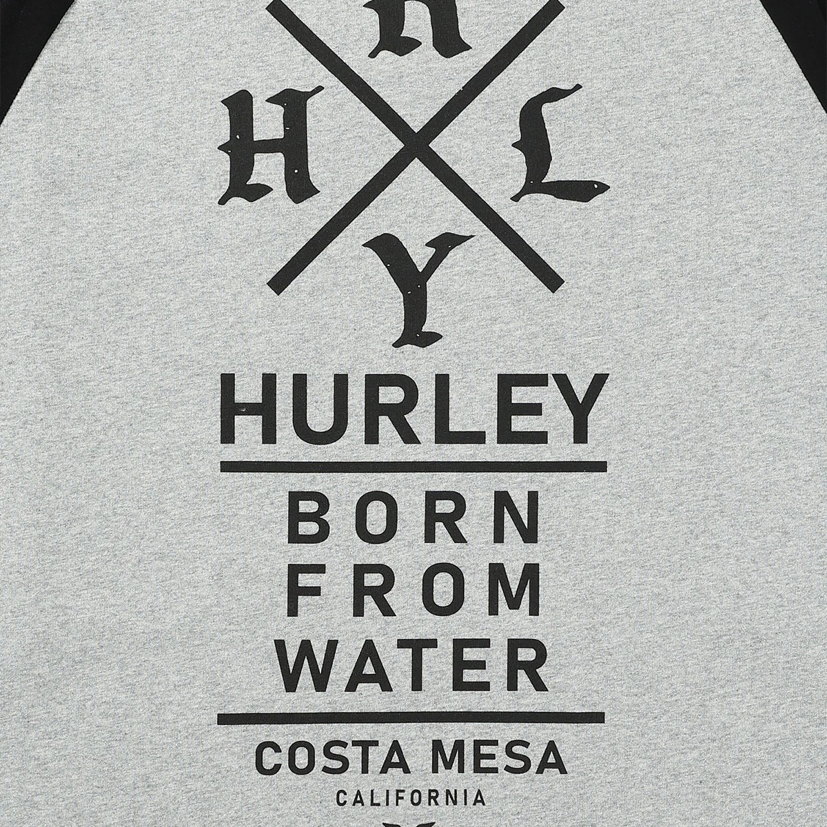 HURLEY | HRLY RAGLAN OVERSIZED LONG SLEEVE TEE��MCLS262032��