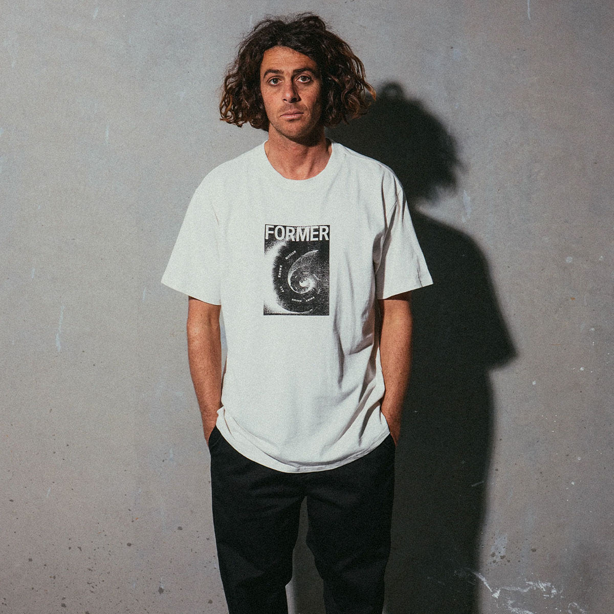 �ե����ޡ� ��� ȾµT����� �ȥåץ� ���� �ܡ��� M L �����ե��� �����ȥɥ� ���ȥ꡼�� �͵� �֥��� FORMER ���� | REVOLUTION T-SHIRT��FTE-25304��