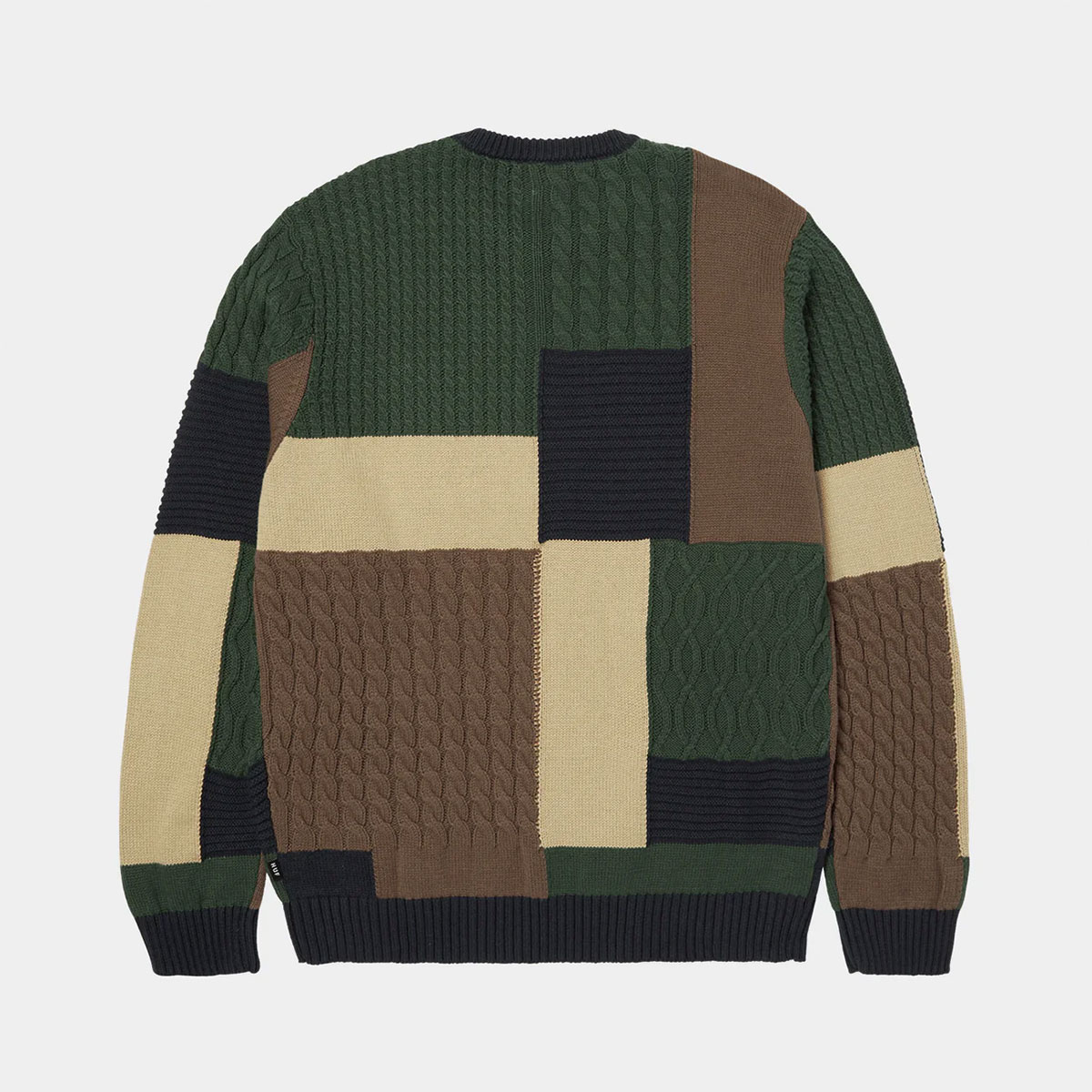 HUF �ϥ� �˥å� ���롼�ͥå��������� ��� ��ǥ����� L �������ȥܡ��� ���������� �͵��֥��� ���� ���� 2025 | COLUMBIA CABLE KNIT SWEATER��KN00572��