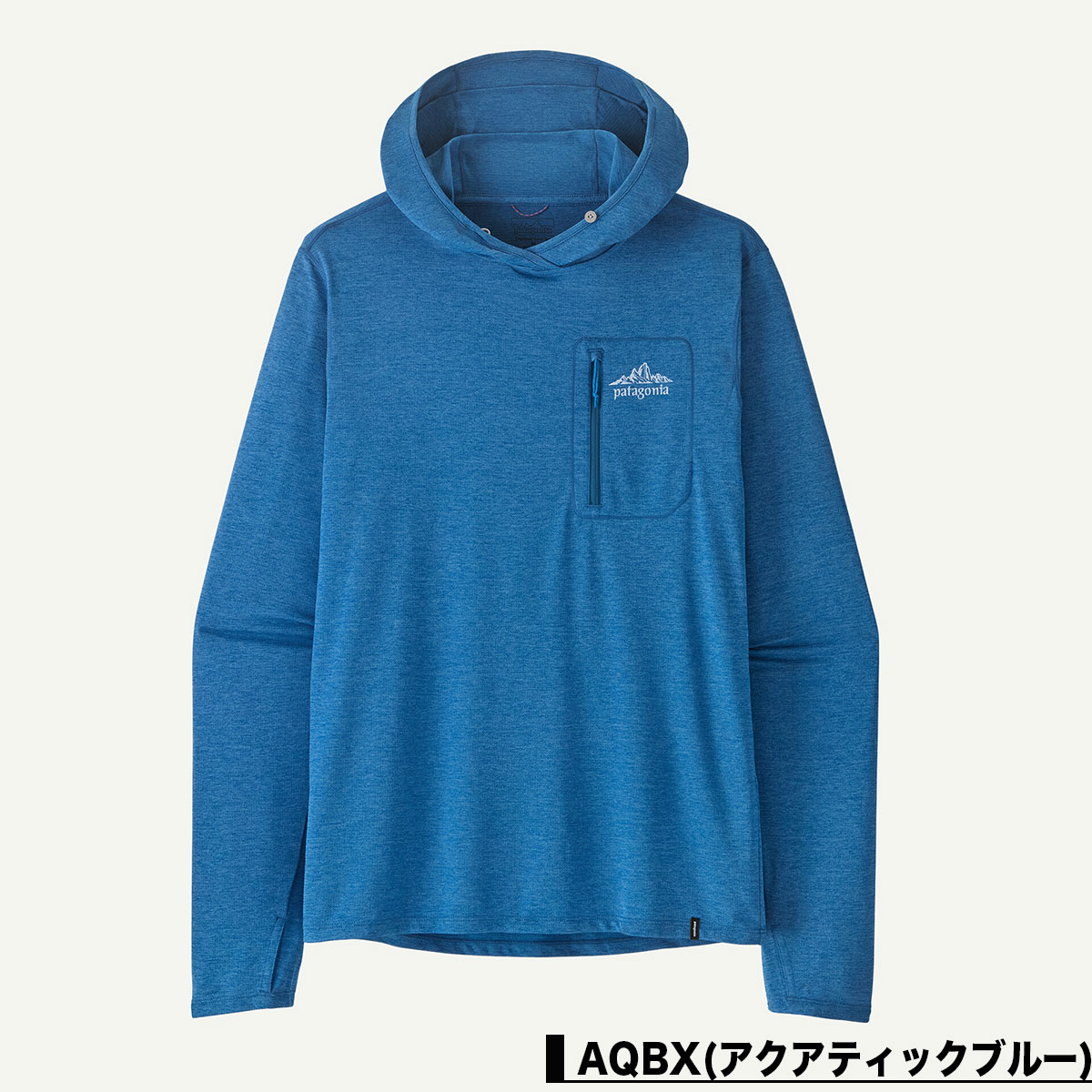 Patagonia | Men's Capilene Cool Sun Hoody - Cloud Crag Crest��44938��