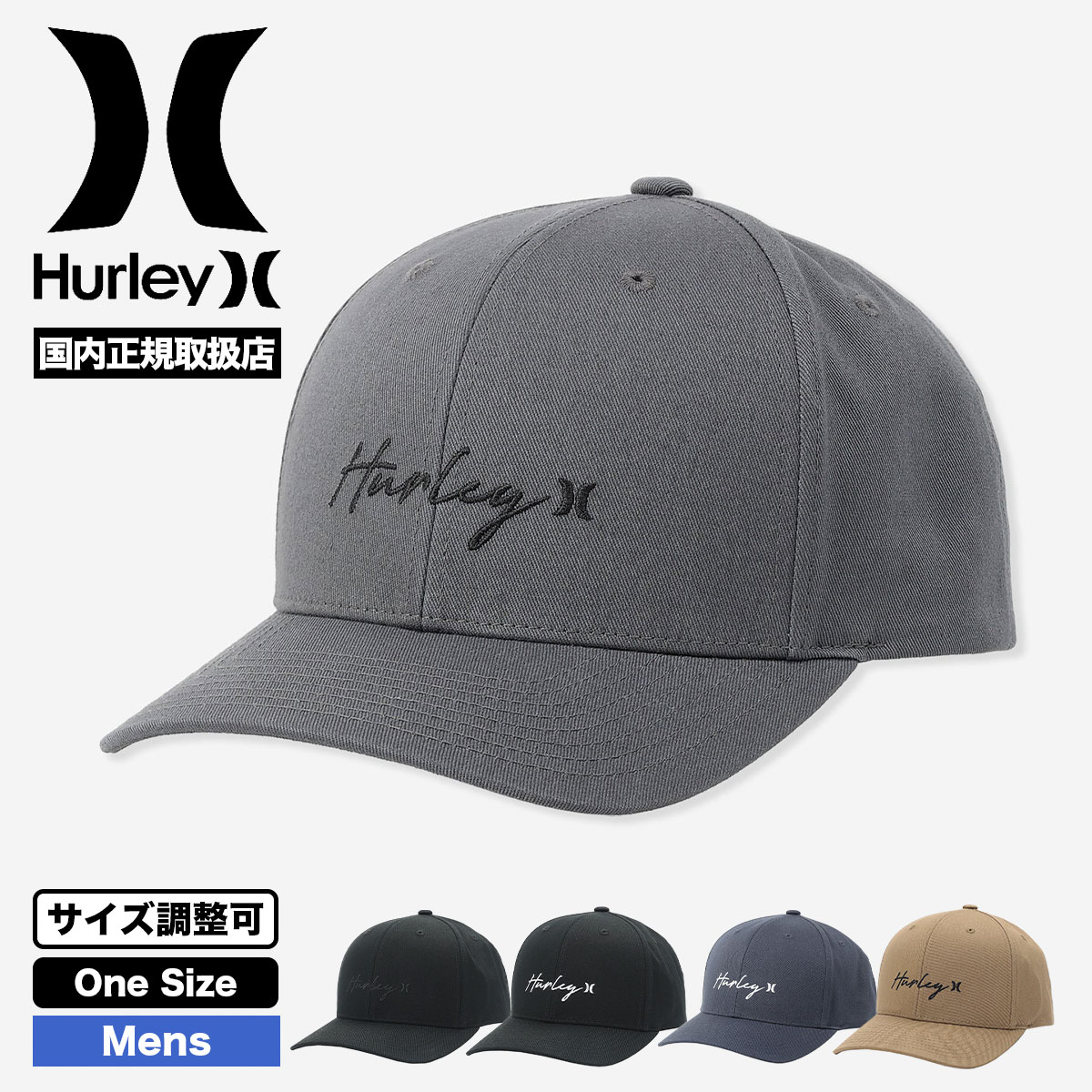 HURLEY |  SCRIPT LOGO CAP��MCHW251074��