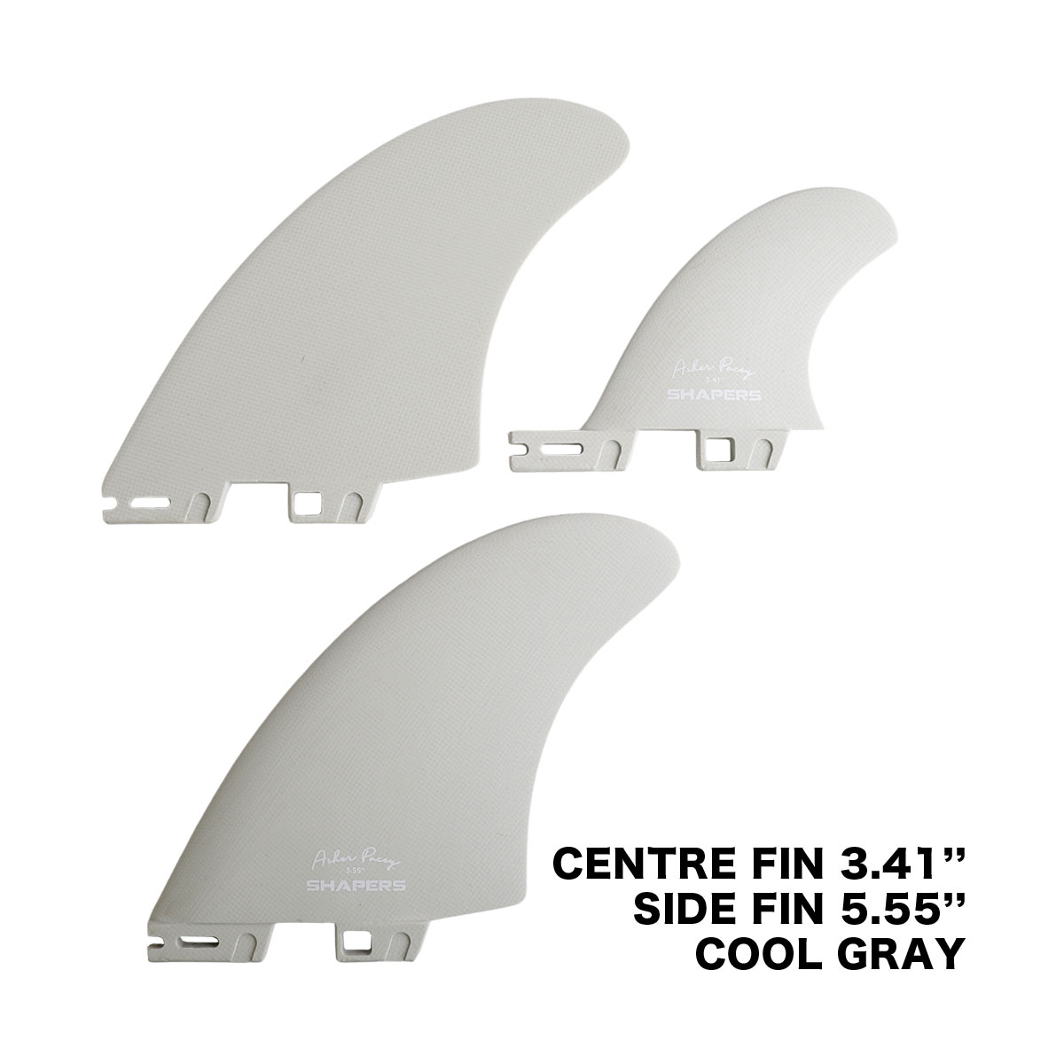 �������ѡ��� �ĥ���ե��� ���å��㡼���ڥ����� Asher Pacey 5.59" 5.55" 3.41" Twin Fin FCS2 ���饹�ե����С� �֥�å� �����륰�졼 �͵��֥��� SHAPERS��165134��