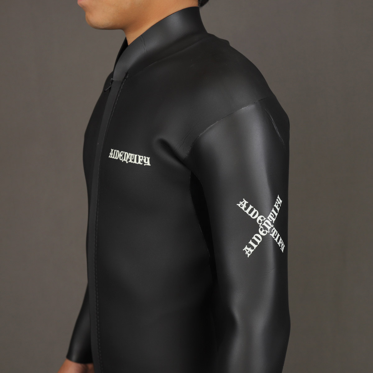 �����ǥ�ƥ��ե��� �����åȥ����� Ĺµ ���åѡ� ��� 2mm ���㥱�å� OFF THE PEG MODEL SKIN JACKET ��  ML L LB XL ������ �����ե��� �͵� AIDENTIFY