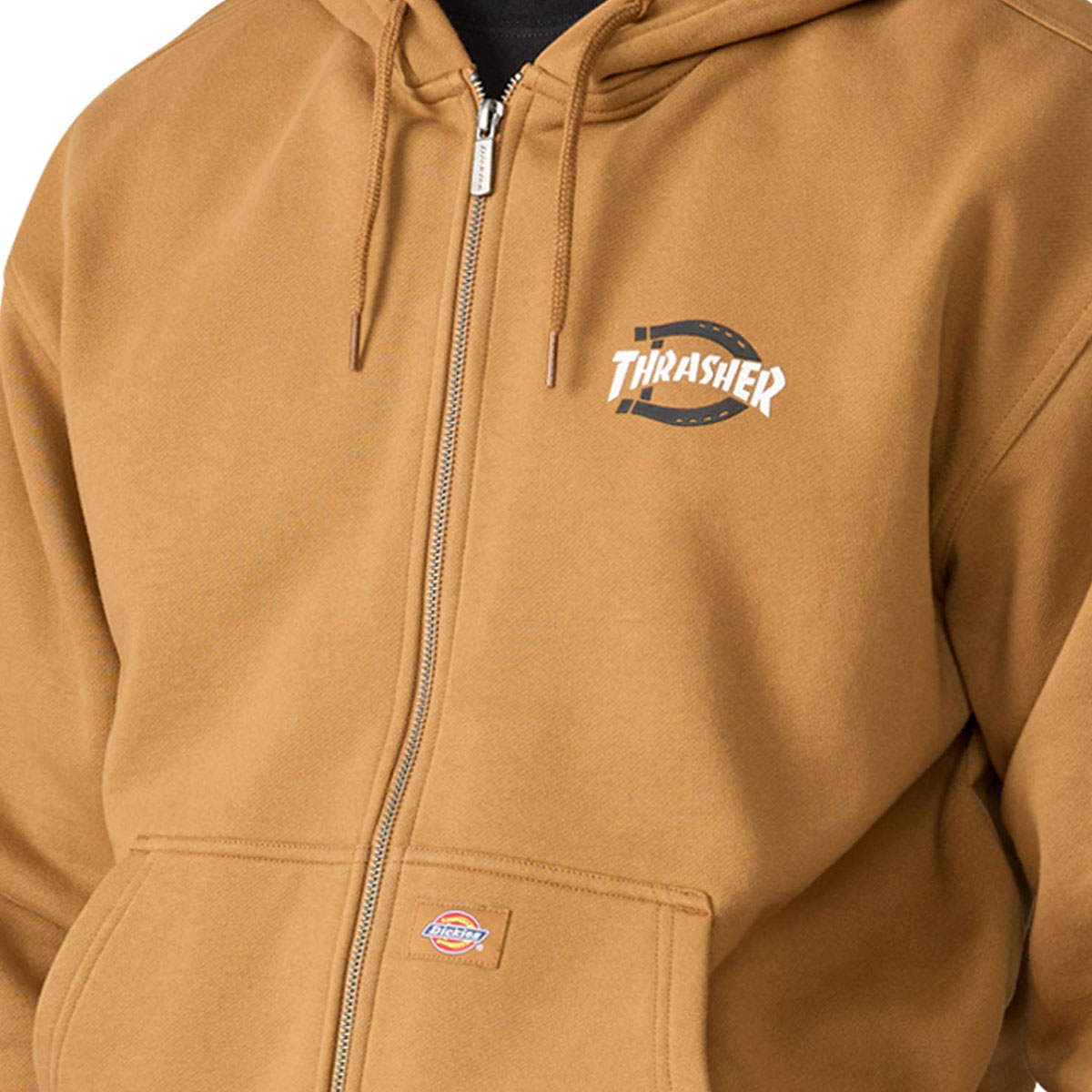 �ڥ��ꥢ��󥹥������DICKIES �ǥ��å�����  �������ȥܡ��ǥ��� ���åץѡ����� ��� ����å��㡼 ����� ���������� �͵��֥��� | Dickies x Thrasher Zip Hddie��DK0A87J��