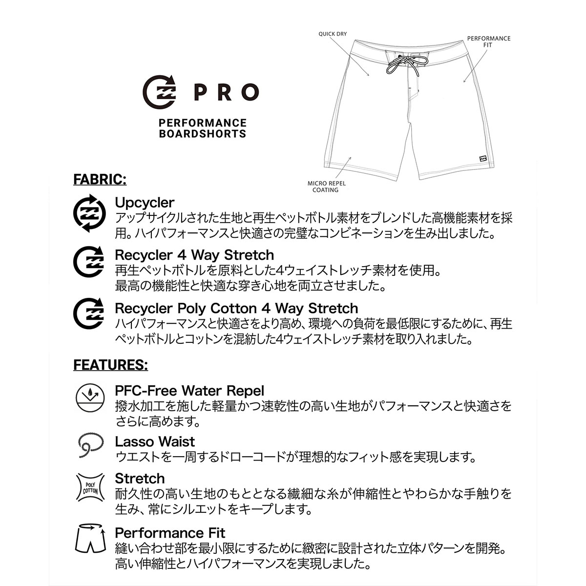 �ڥ��ޡ�������� BILLABONG | PIPED PRO��BG01A501��