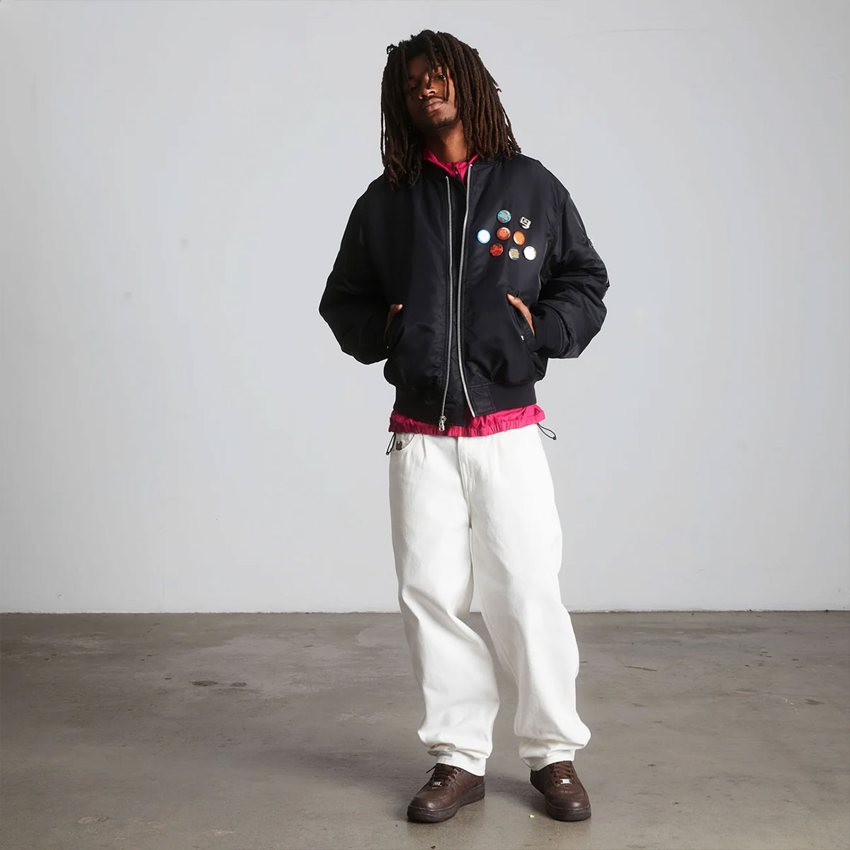 HUF  | OLYMPIA FLIGHT JACKET��JK00518��