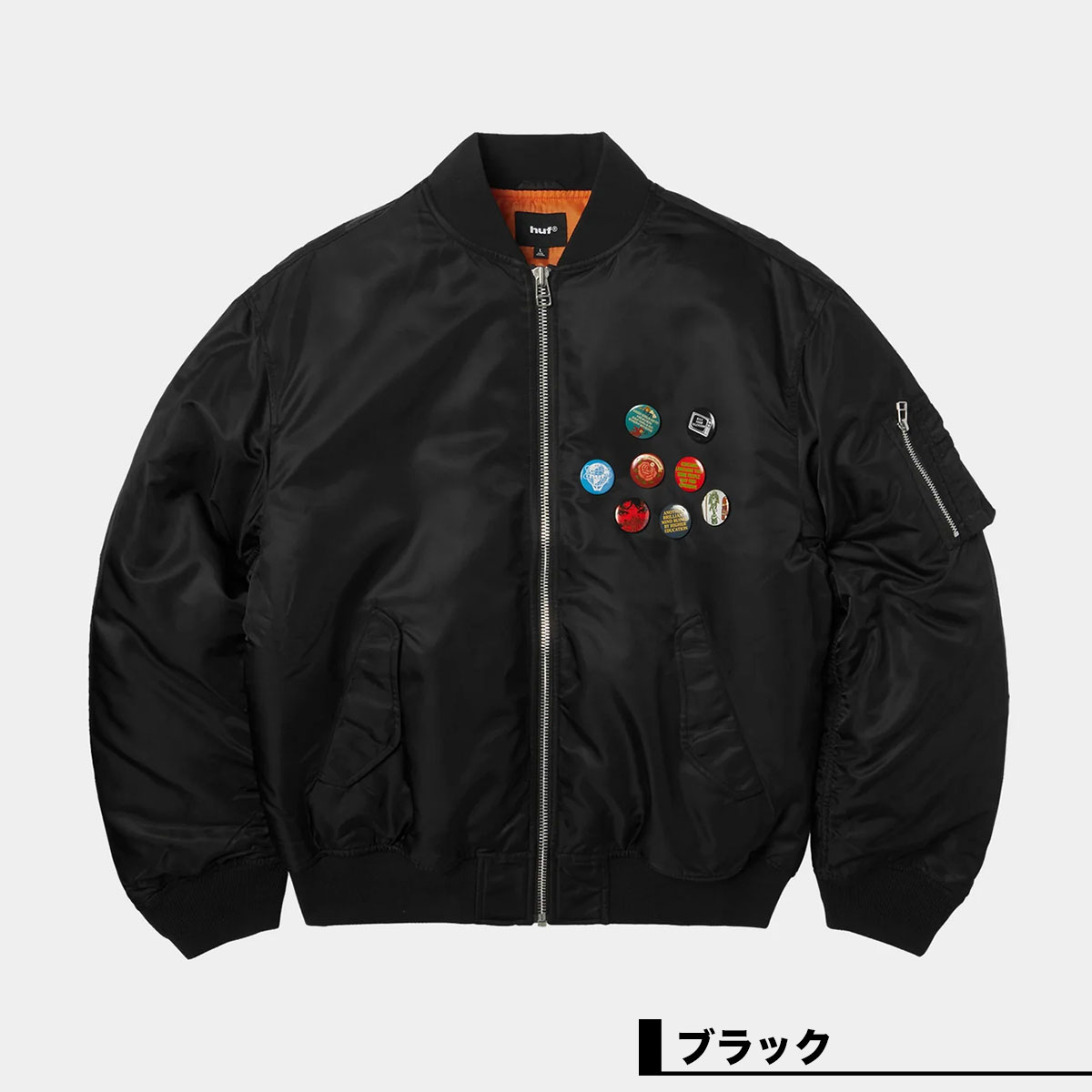 HUF  | OLYMPIA FLIGHT JACKET��JK00518��