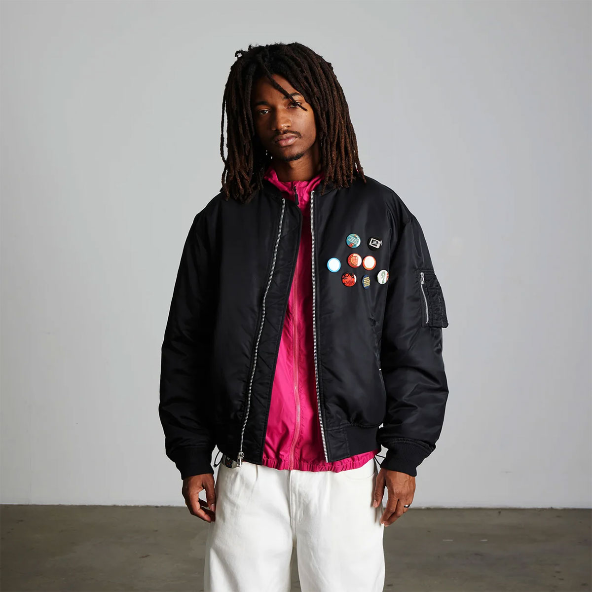 HUF  | OLYMPIA FLIGHT JACKET��JK00518��