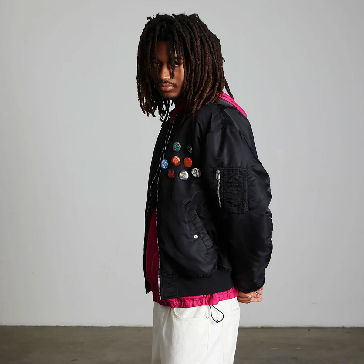 HUF  | OLYMPIA FLIGHT JACKET��JK00518��