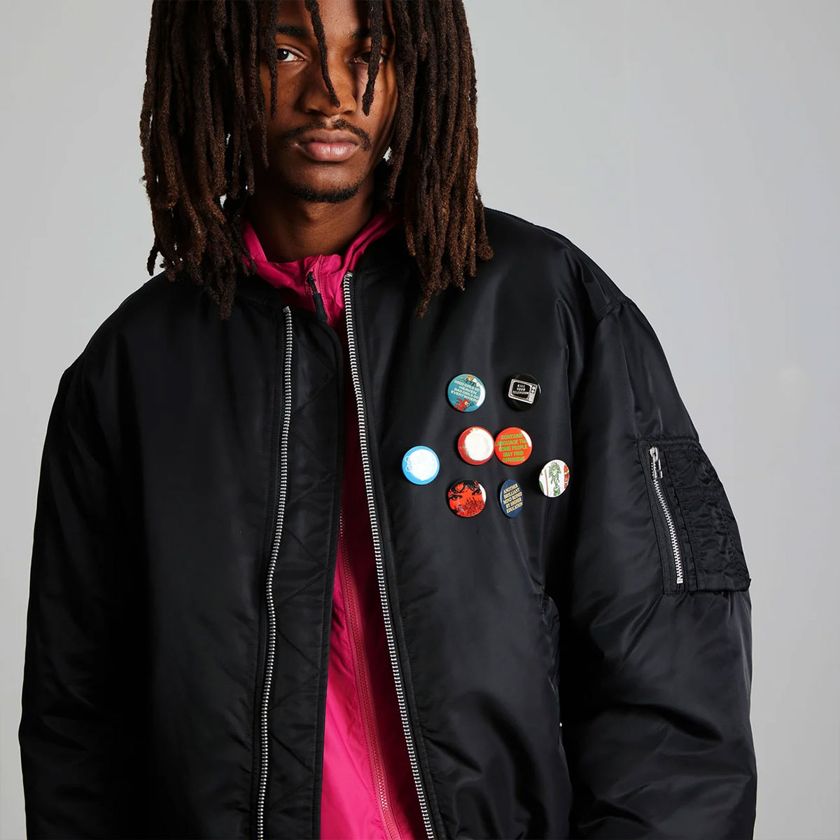 HUF  | OLYMPIA FLIGHT JACKET��JK00518��