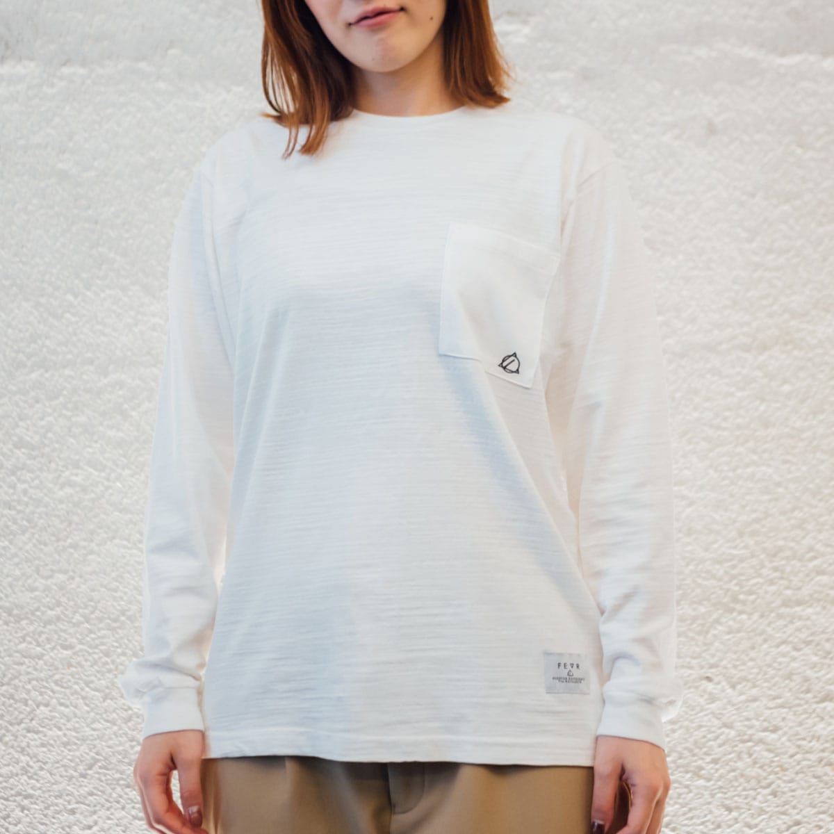 �ե������С� �ե����С�  ����T ĹµT����� �ݥ��å� ���� ���ȥ꡼�� �͵��֥��� FOREVER EXPERIENCE VIA RESEARCH |  CLASSIC SLAB POCKET L/S��F251��